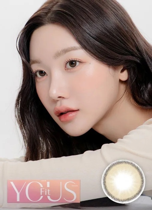 [日拋] Lensme Yous Fit 1 Day Brown｜日拋彩妝隱形眼鏡｜每盒10片