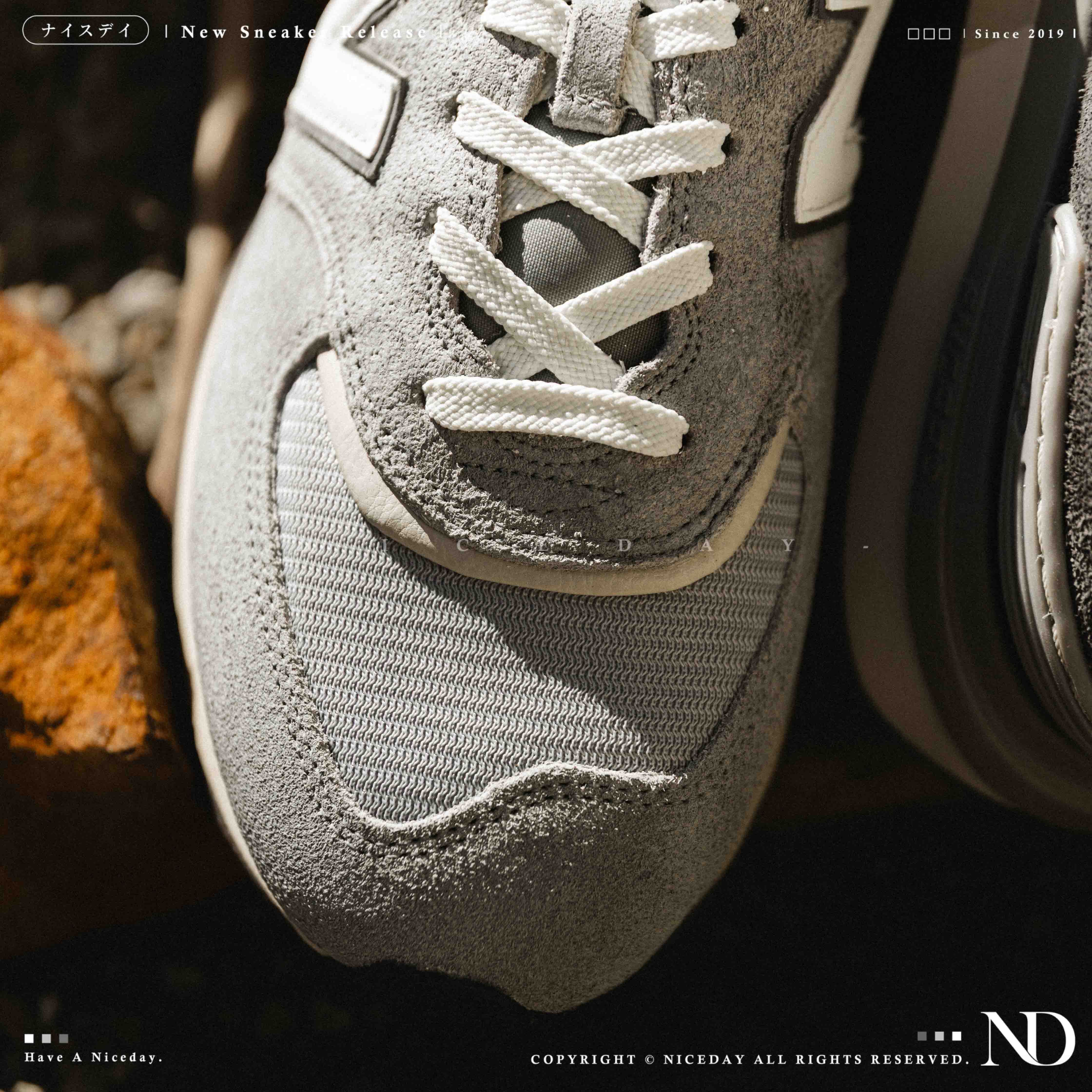 NICEDAY 現貨 New Balance 574 奶灰 淺灰 奶油灰 灰 麂皮 復古 男女鞋 U574LGDG