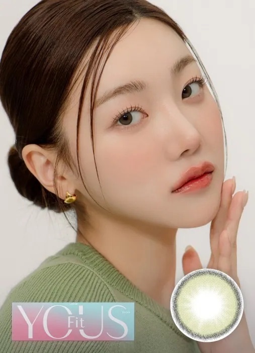 [日拋] Lensme Yous Fit 1 Day Olive｜日拋彩妝隱形眼鏡｜每盒10片