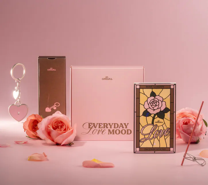 【Collins】玫瑰莊園鐵盒線香禮盒 #ROSE GARDEN