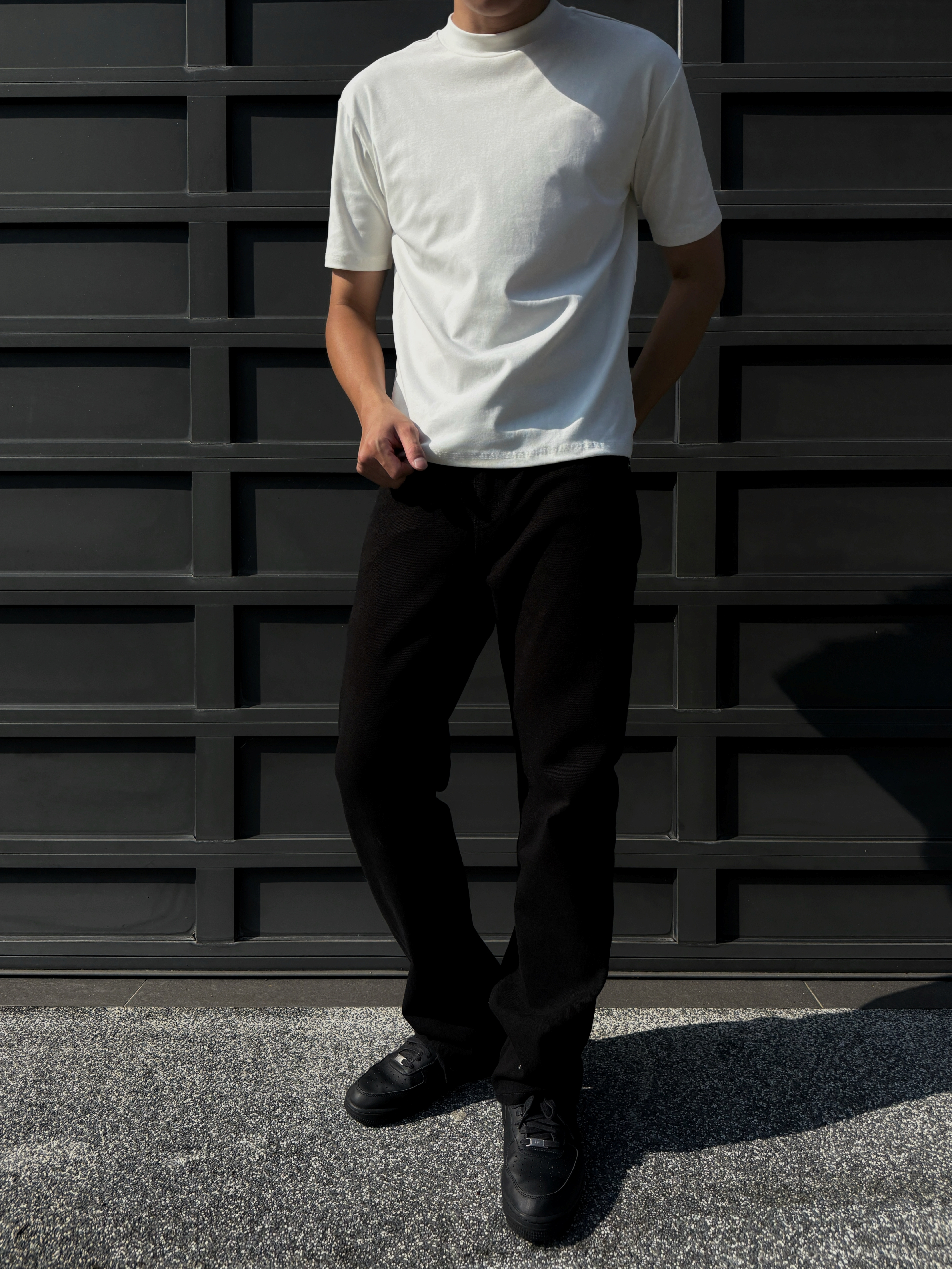 [1atm] 收線-直筒牛仔褲