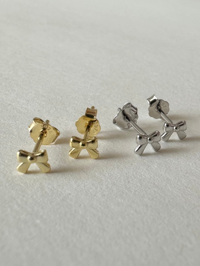 S925 petite ribbon pierce