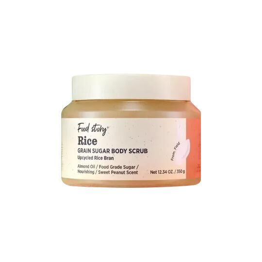 JP Food Story 身體磨砂膏 米糠 350g 0538