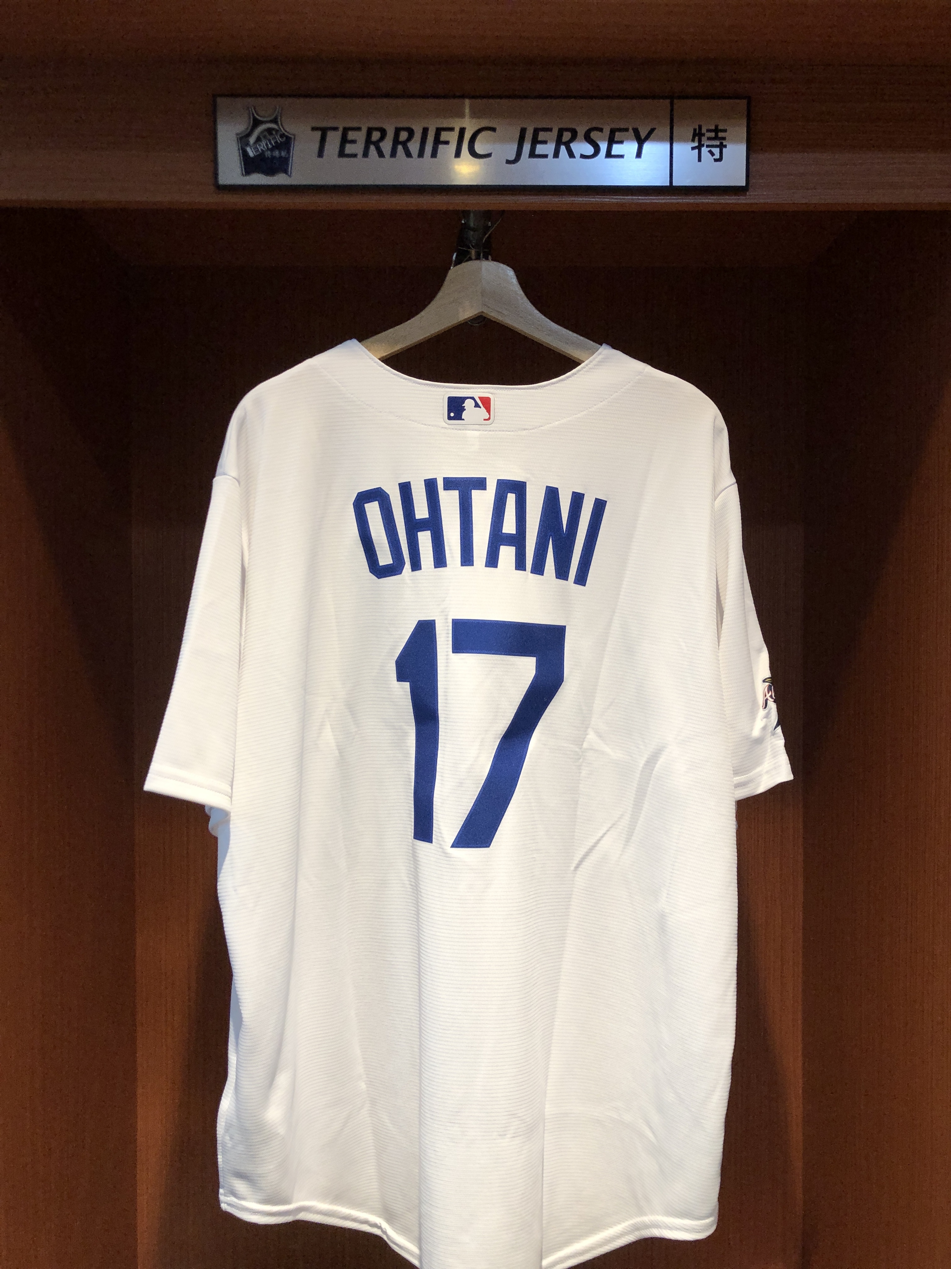 MLB球衣 Shohei Ohtani 25 明星賽 洛杉磯道奇白 臂章 Nike Replica Player Name Jersey 球迷版 熱轉印 全新