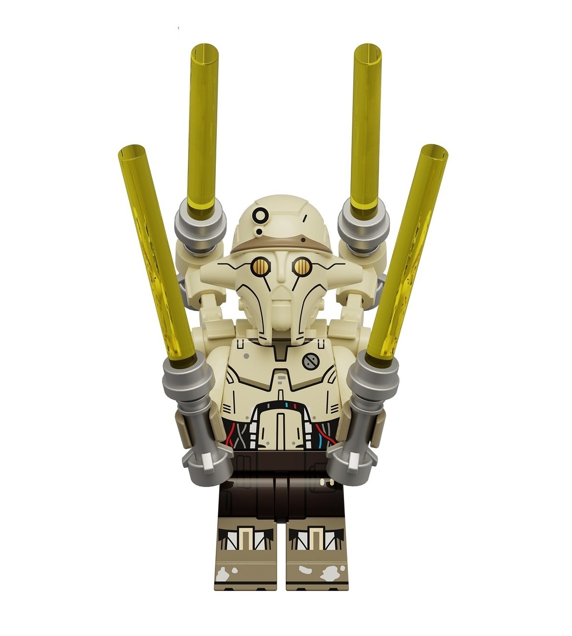 Star Wars Professor Huyang Custom Minifigures Minifigs Fit Lego KDL843 K2281