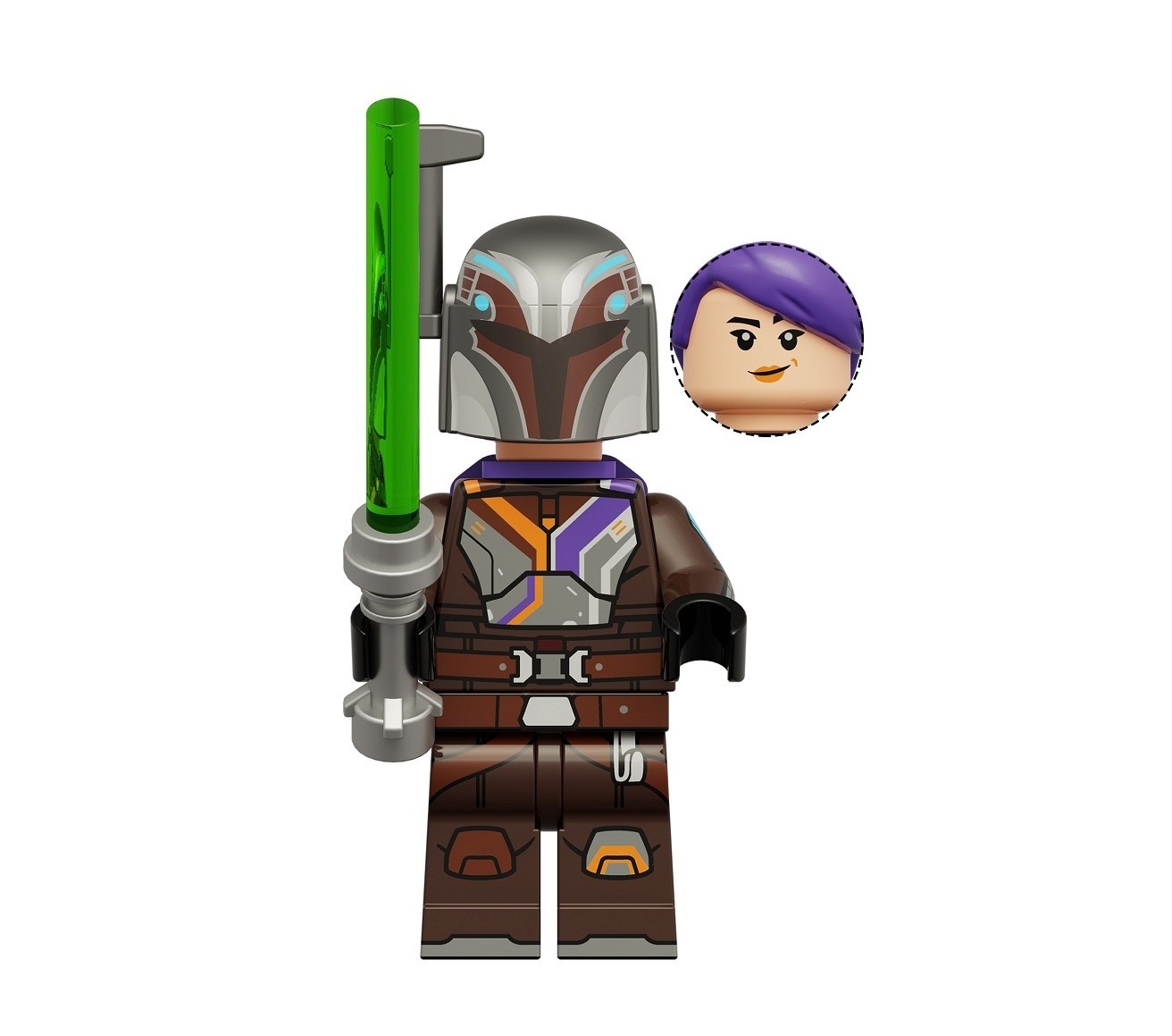 Star Wars Sabine Wren Custom Minifigures Minifigs Fit Lego KDL843 K2282