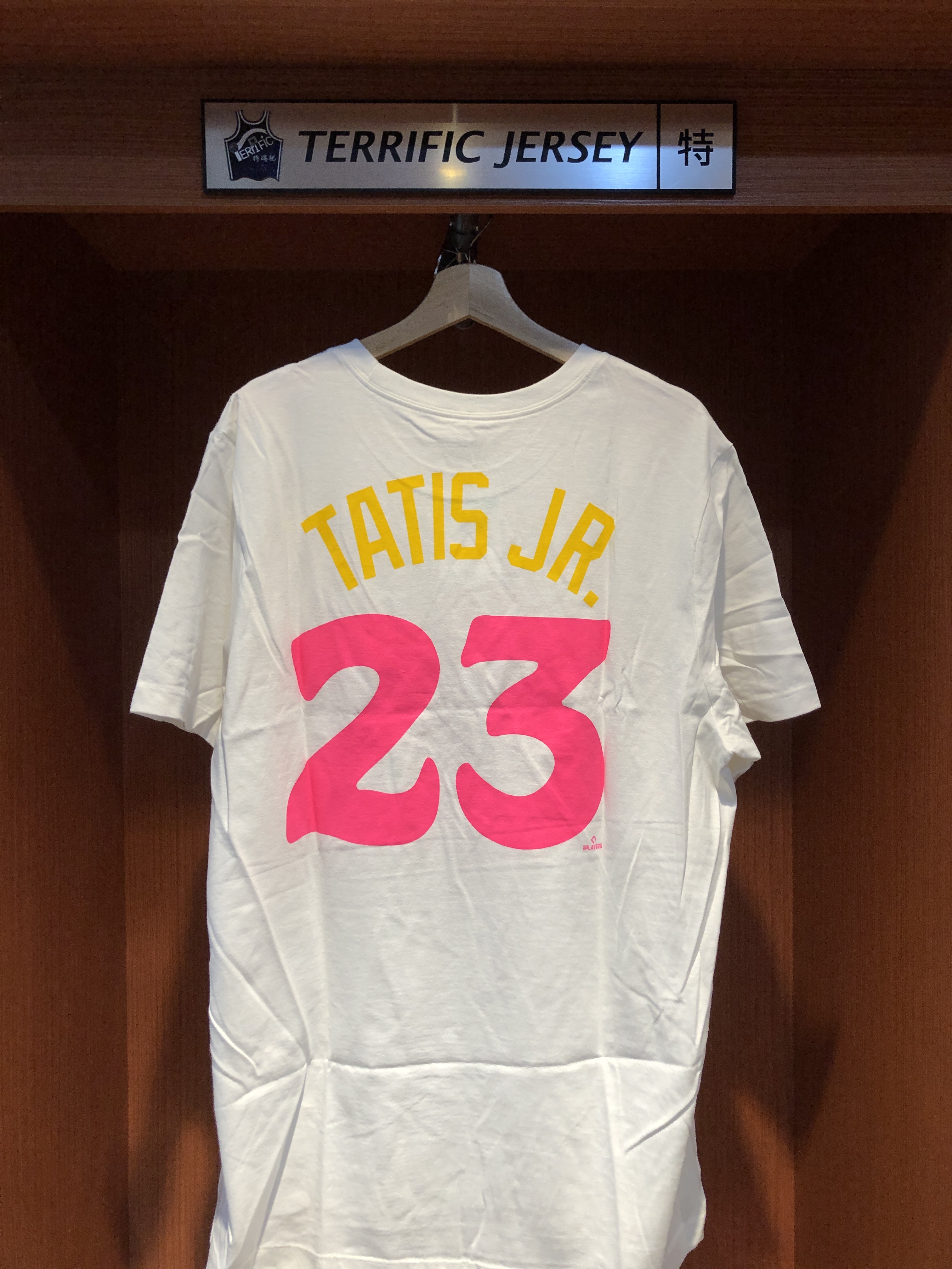 MLB短袖 Fernando Tatis Jr. 聖地牙哥教士 城市 City Nike Player Name Tee 棉質 短袖 全新