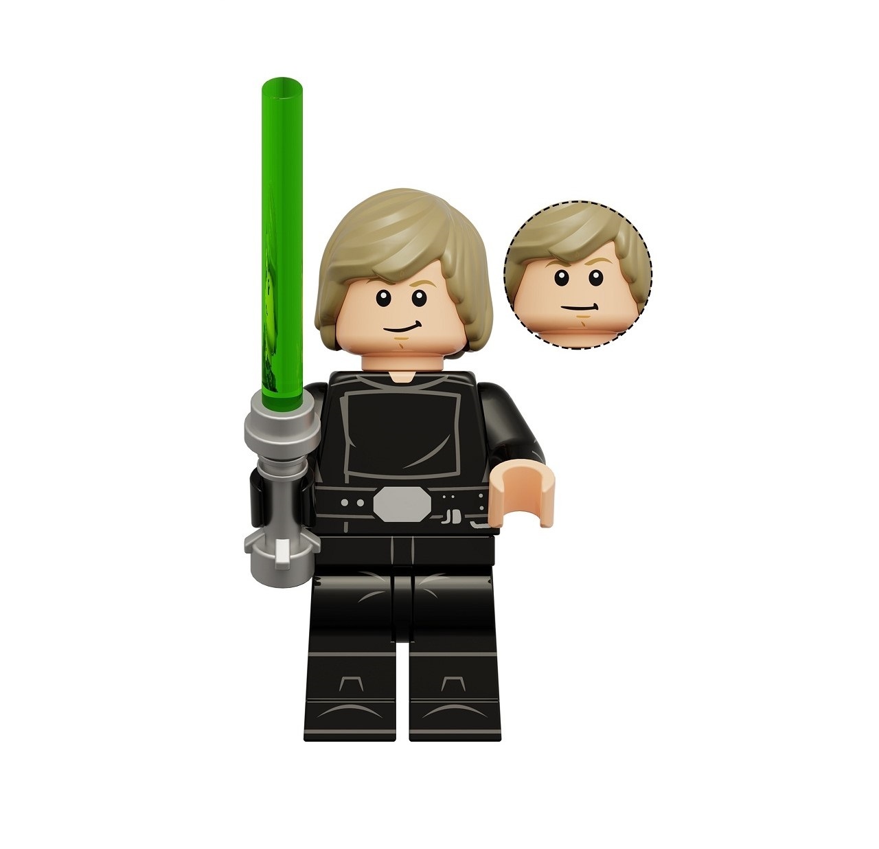 Star Wars Luke Skywalk Custom Minifigure Fit Lego K2283