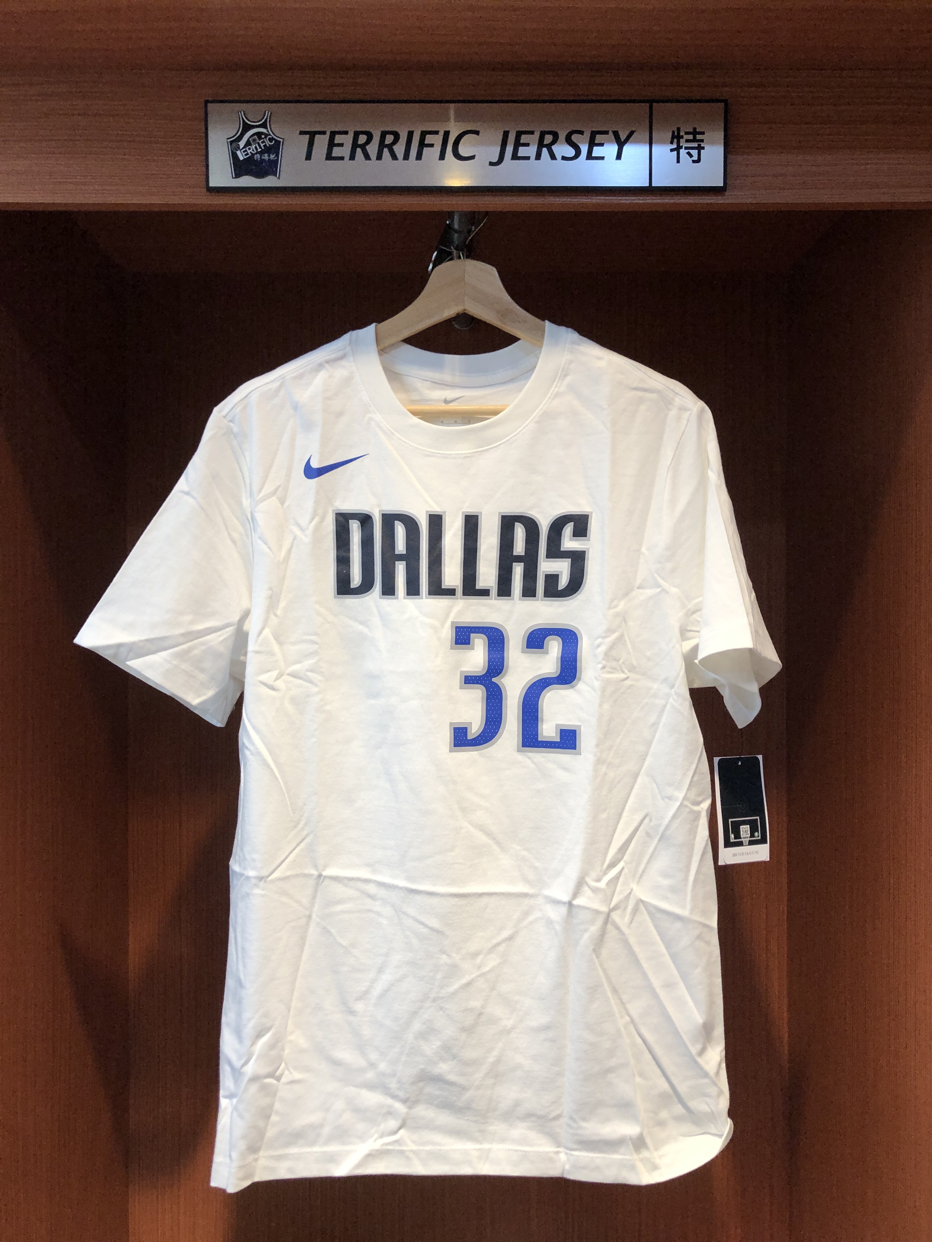 NBA短袖 Cooper Flagg 達拉斯小牛白 Association Nike Player Name Tee 棉質 短袖 全新