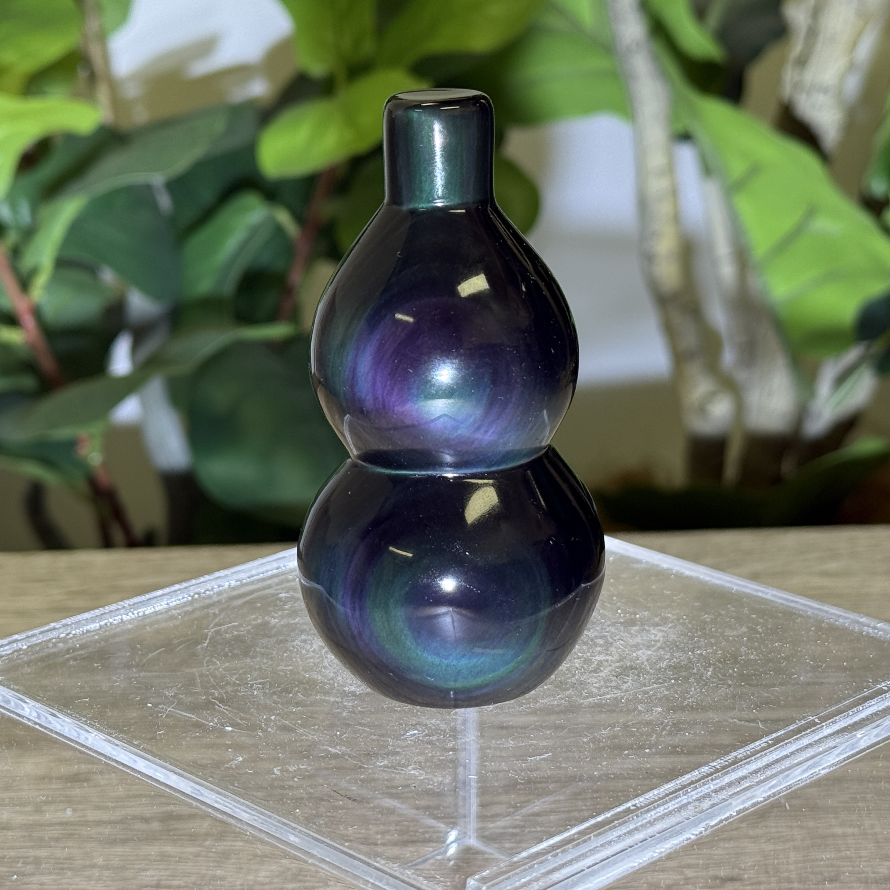 黑曜石葫蘆 9.5cm RBB1654