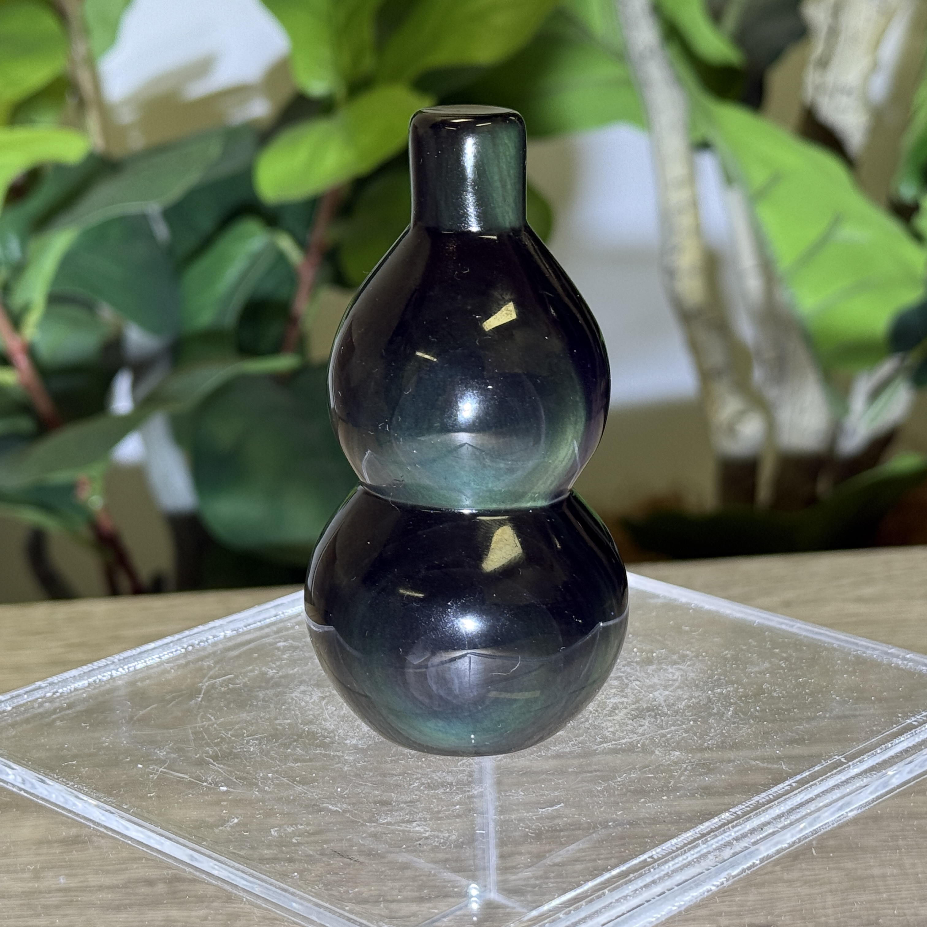 黑曜石葫蘆 9.5cm RBB1654