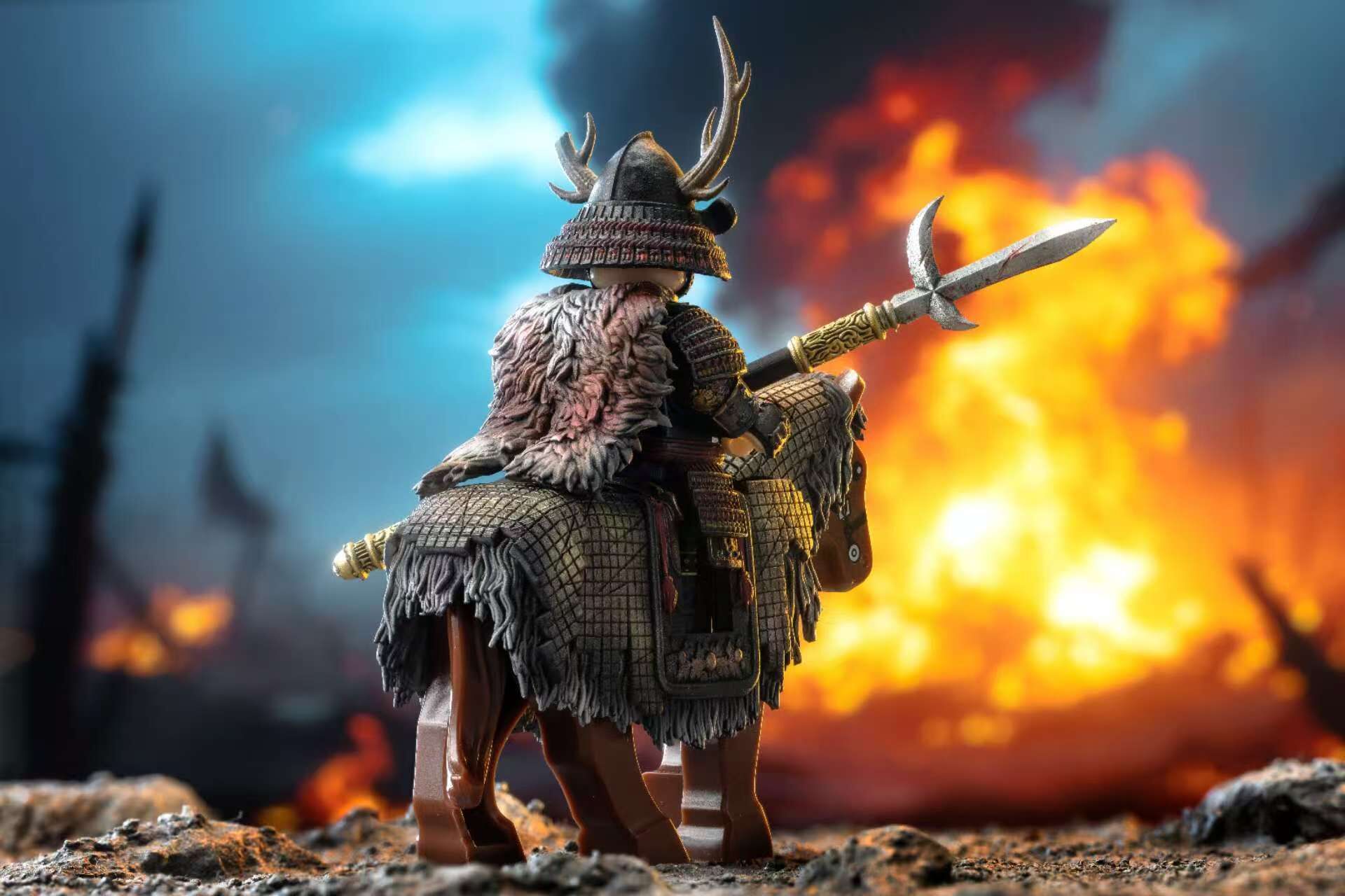 [Cosmos][Preorder] Sekiro: Kizamiya Gyoubu Masataka (Minifigs + Horse) [PADprinted]