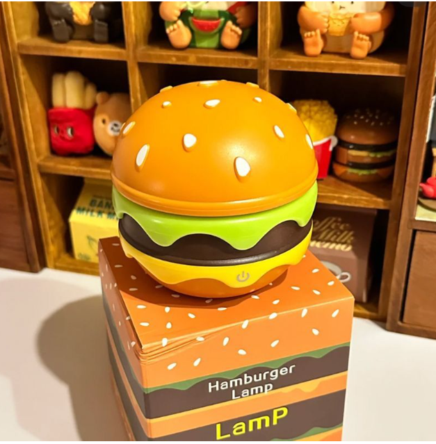 汉堡小夜灯