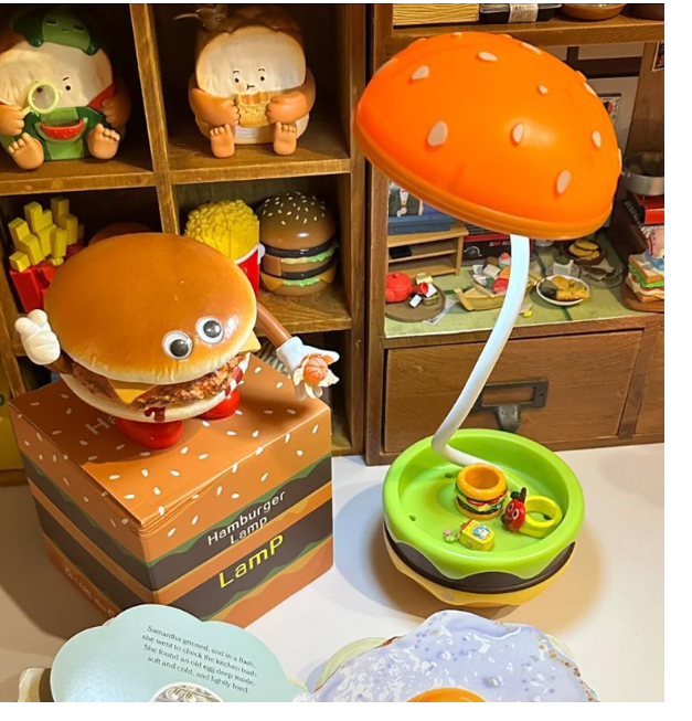 汉堡小夜灯