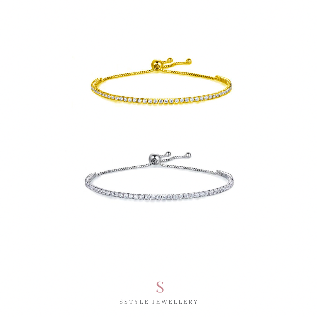 Elis moissanite bracelet