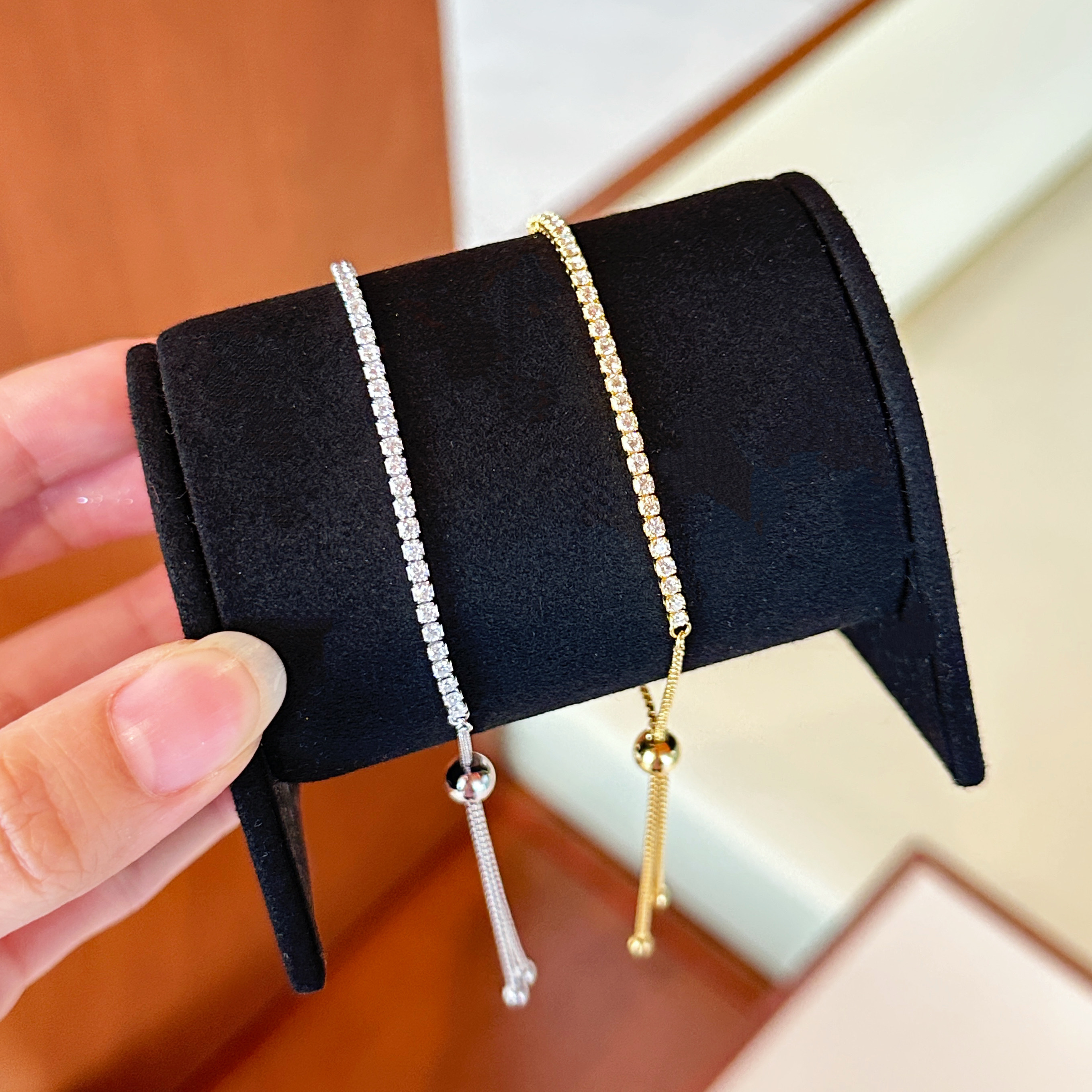 Elis moissanite bracelet
