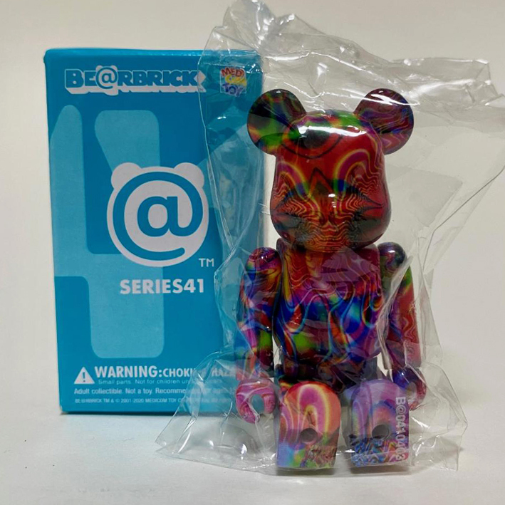 BEARBRICK 100% SERIES 41 PATTERN