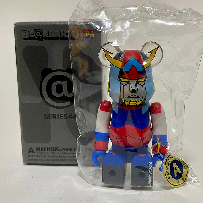 BEARBRICK 100% SERIES 46 Secret Brave Raideen 勇者雷登