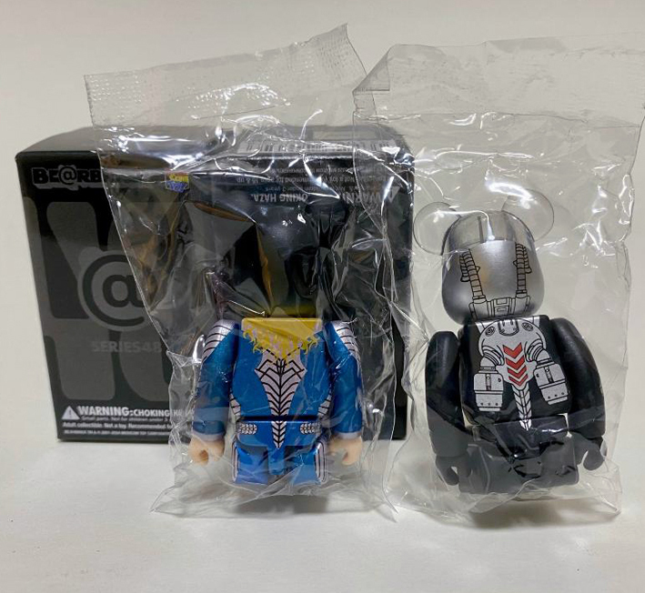 BEARBRICK 100% SERIES 48 HERO Secret 水行俠 Aqua Man Set
