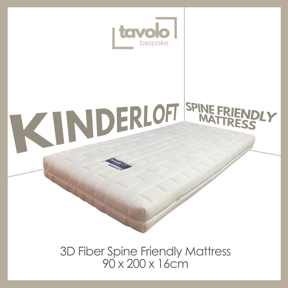Kinderloft 3D Fiber Spine Friendly Mattress - 90 x 200cm