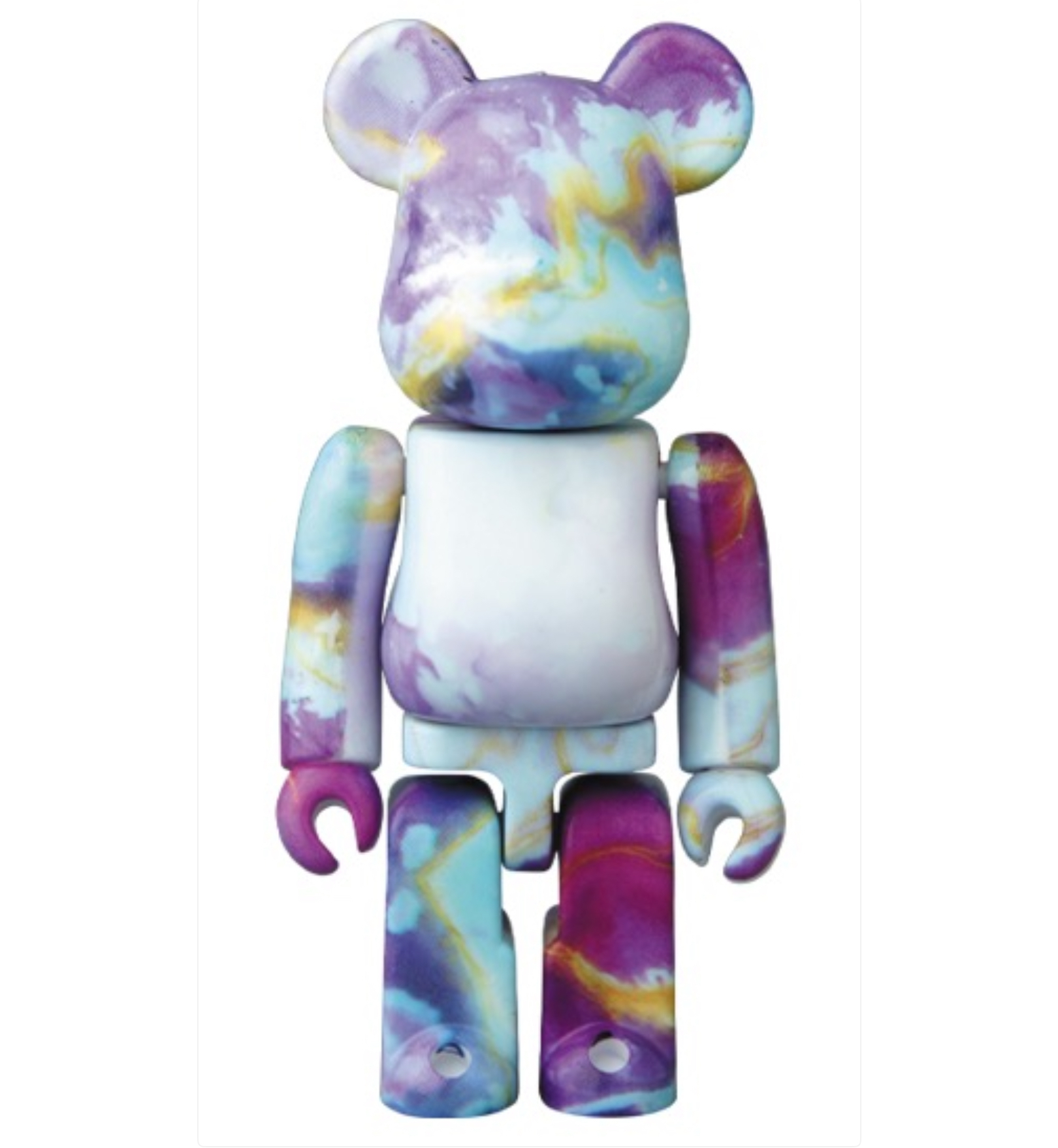BEARBRICK 100% SERIES 40 PATTERN Marble