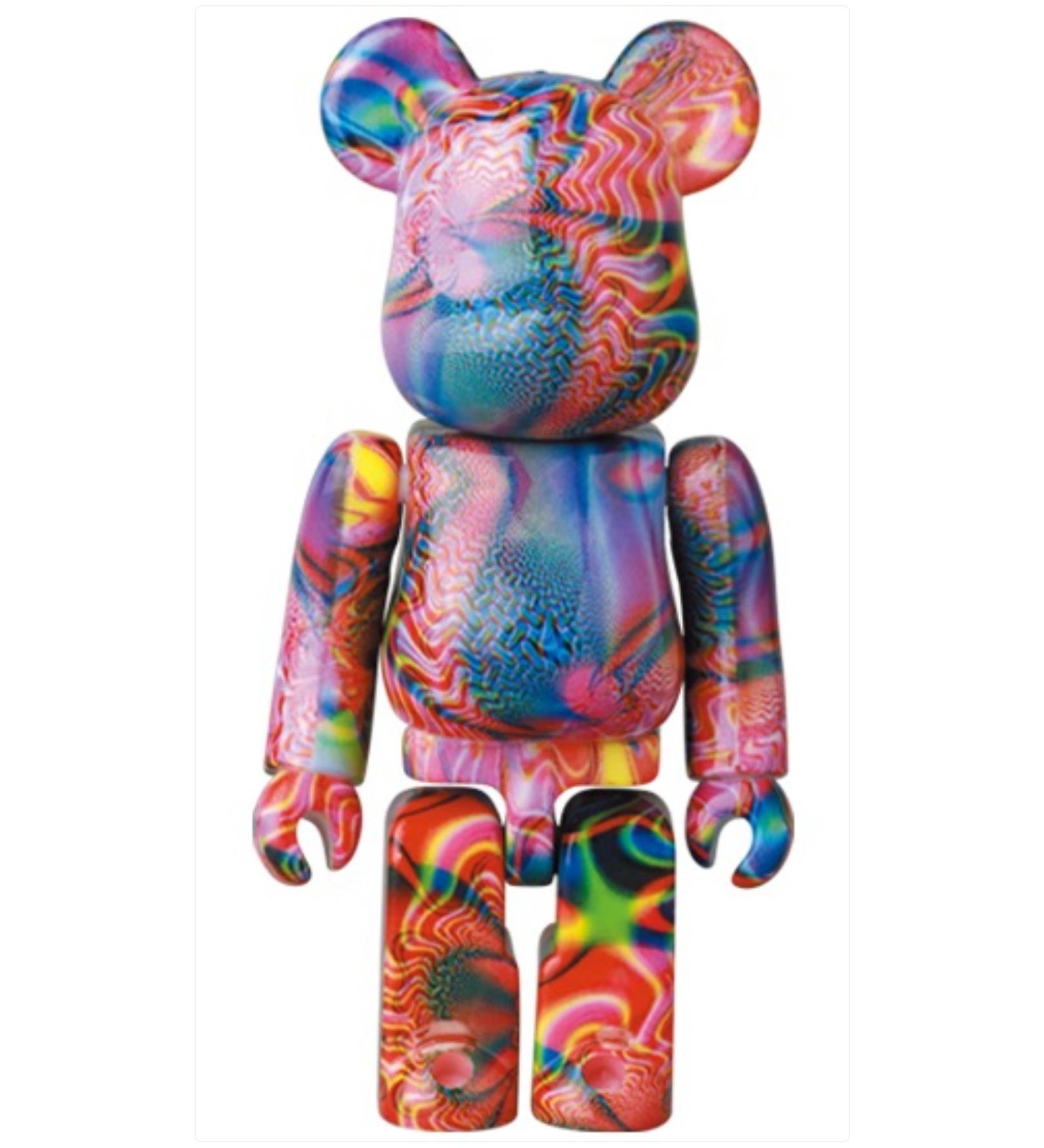 BEARBRICK 100% SERIES 41 PATTERN