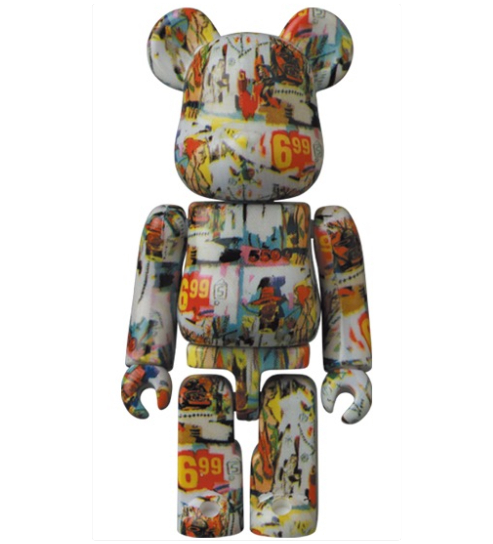 BEARBRICK 100% SERIES 42 ARTIST Andy Warhol x Jean Michael