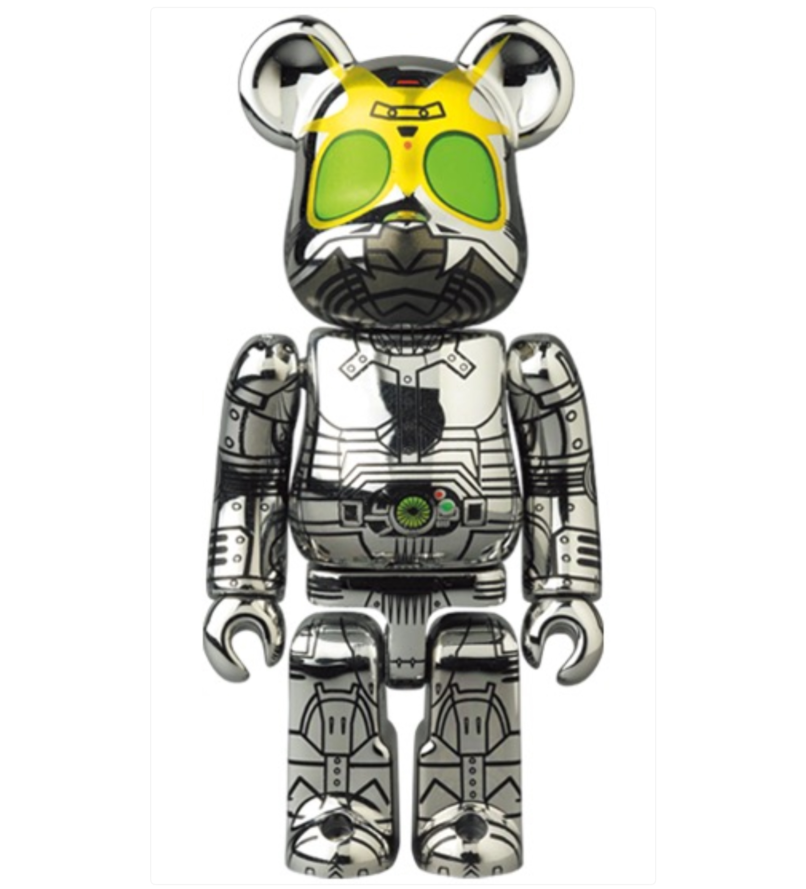 BEARBRICK 100% SERIES 42 HERO Shadow Moon 影月