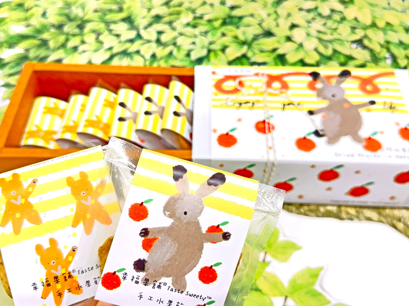 樂舞兔水果乾小禮盒8入