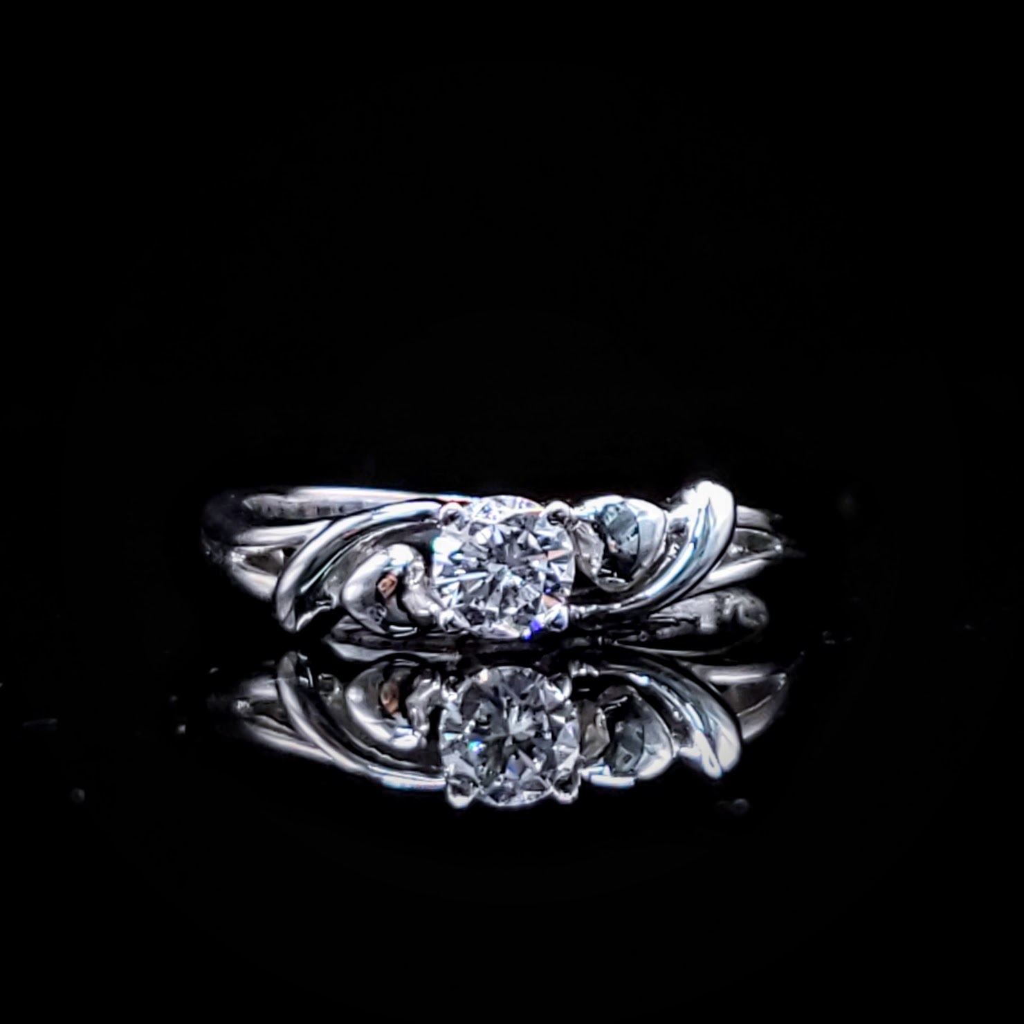 18K White Gold 0.26ct Diamond Ring