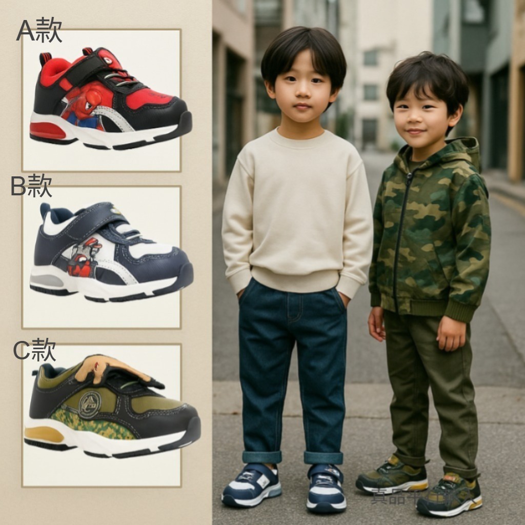 【預購】Character Toddler G082159 男童Light-Up運動鞋