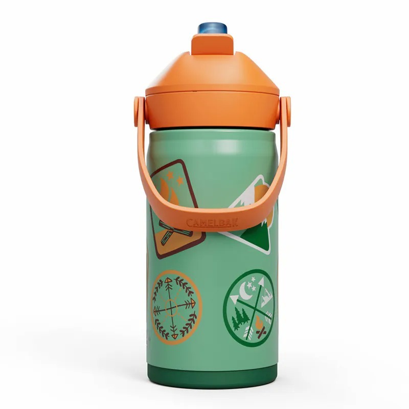 CAMELBAK 350ml Flip Straw兒童吸管不鏽鋼保溫瓶(保冰) 歡樂露營