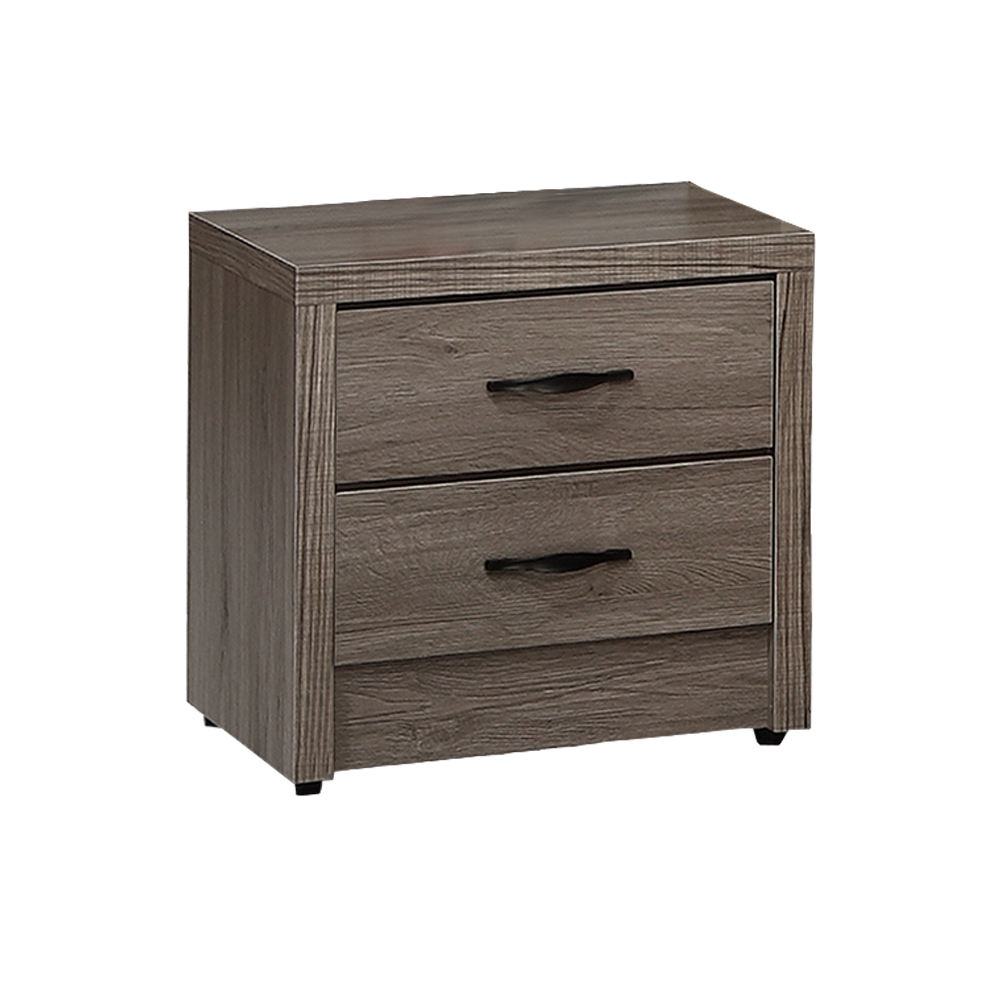 蒙恩1.6尺床頭櫃/二抽收納櫃