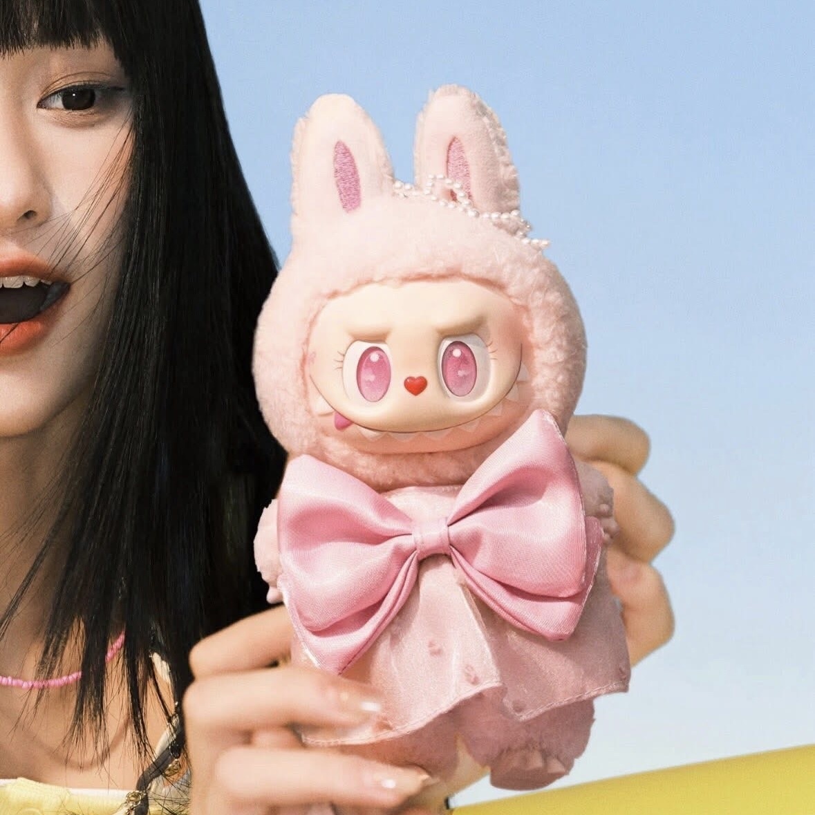 POPMART 泡泡瑪特 Pop Mart MOKOKO 曬曬夏日 長掛鍊 搪膠吊飾 掛件 珍珠+香氛