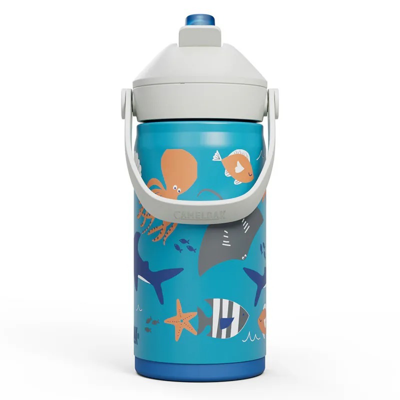 CAMELBAK 350ml Flip Straw兒童吸管不鏽鋼保溫瓶(保冰) 海洋世界