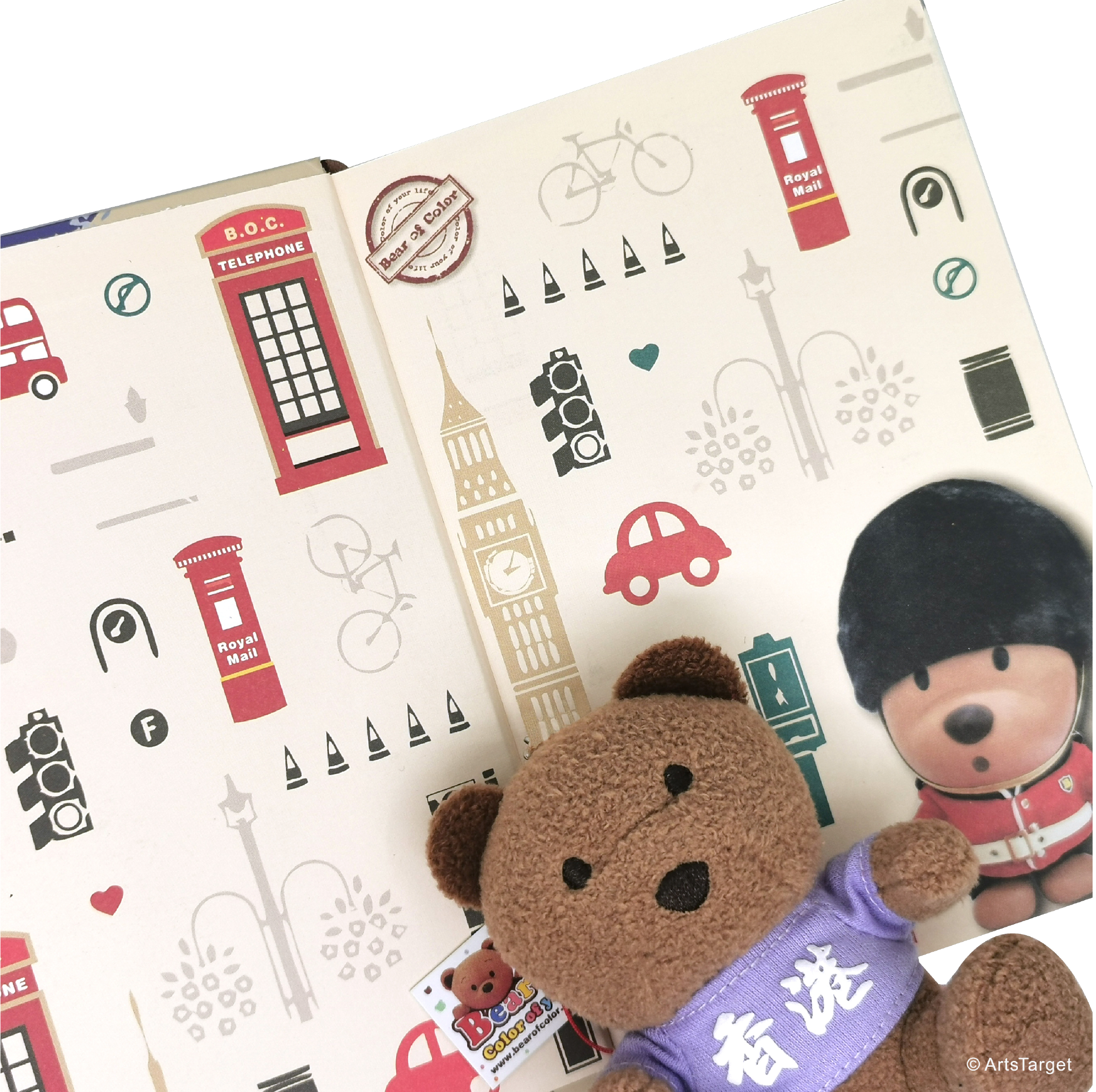 B.O.C 硬皮本 - 英國風