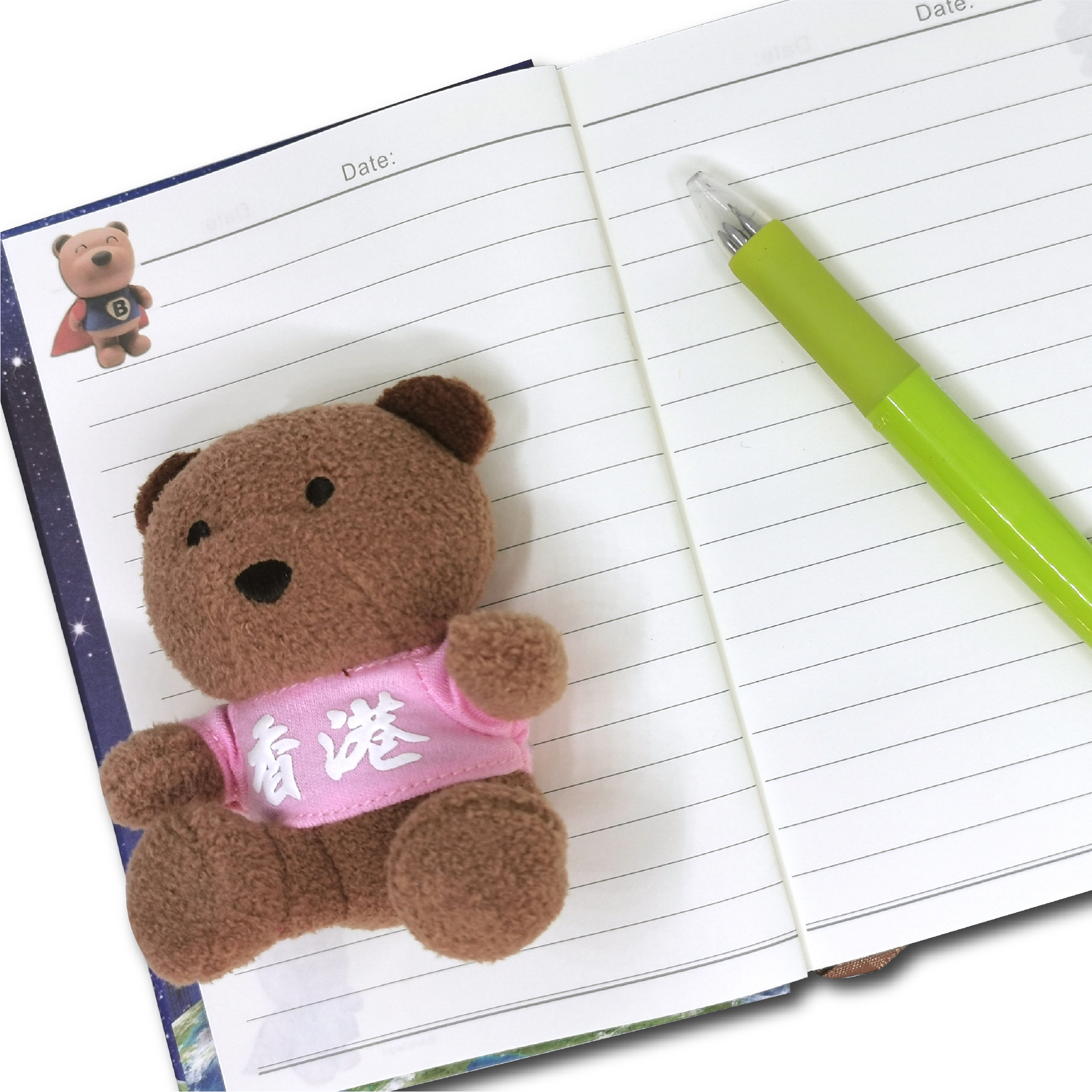 B.O.C 硬皮本 - 超熊