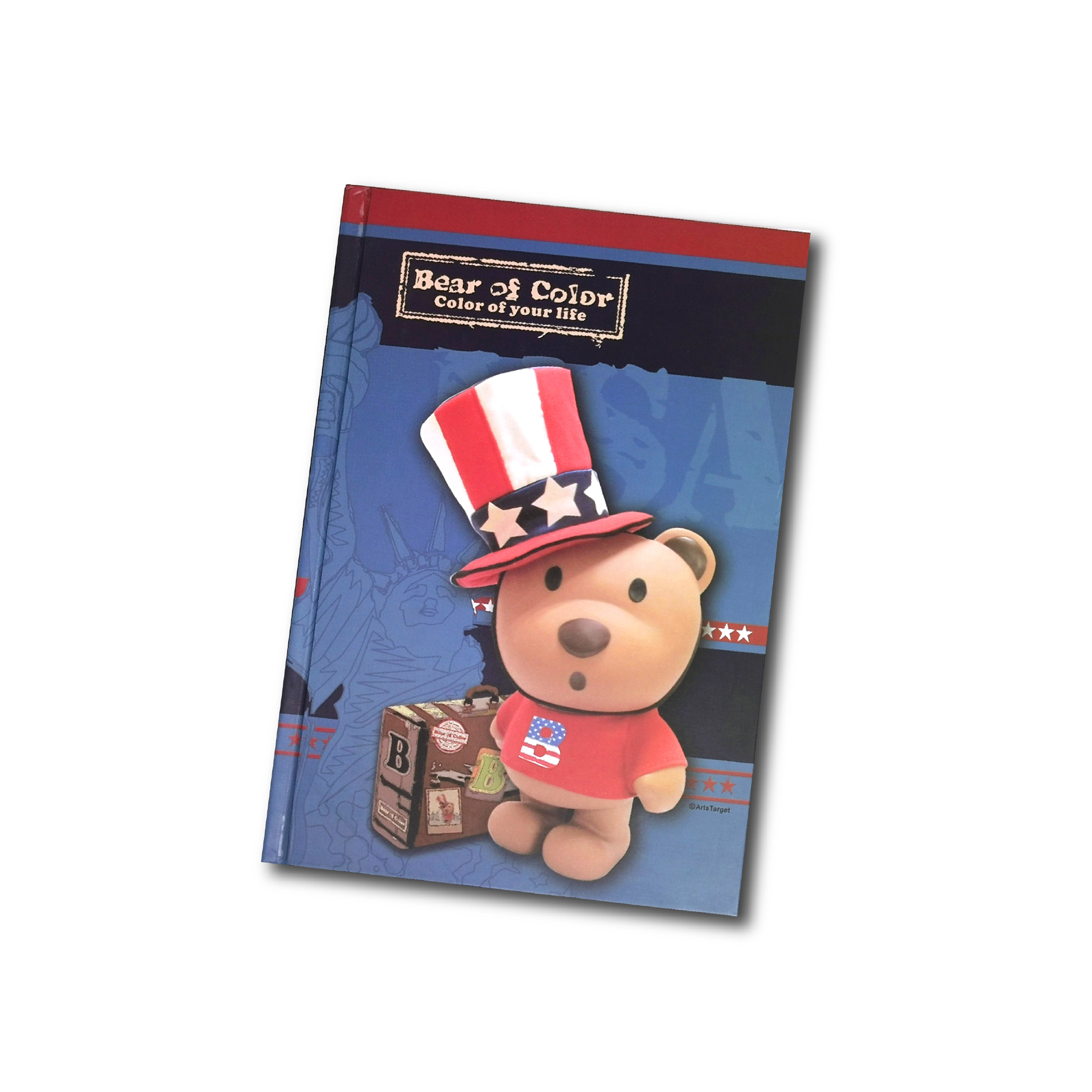 B.O.C 硬皮本 - 美國風