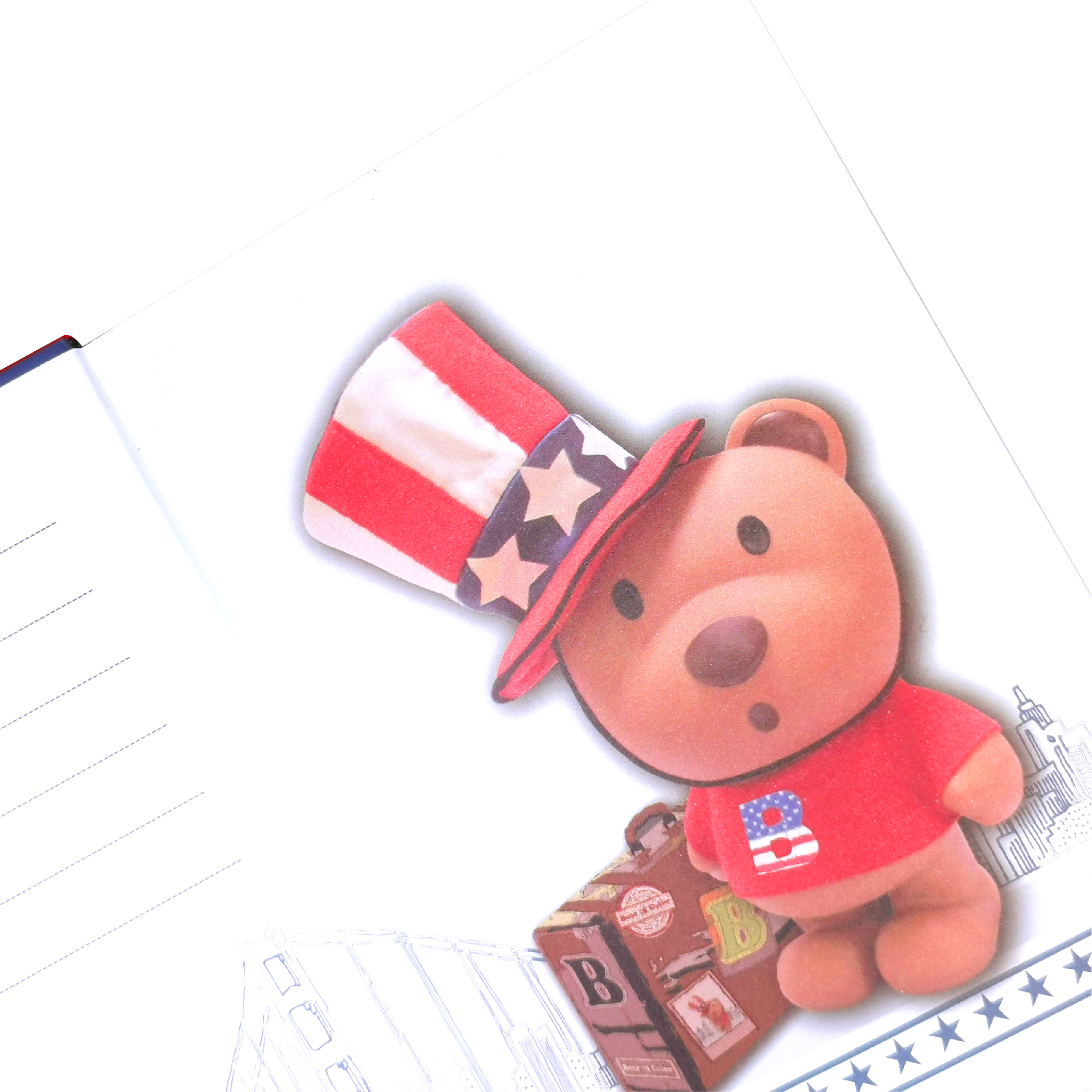 B.O.C 硬皮本 - 美國風