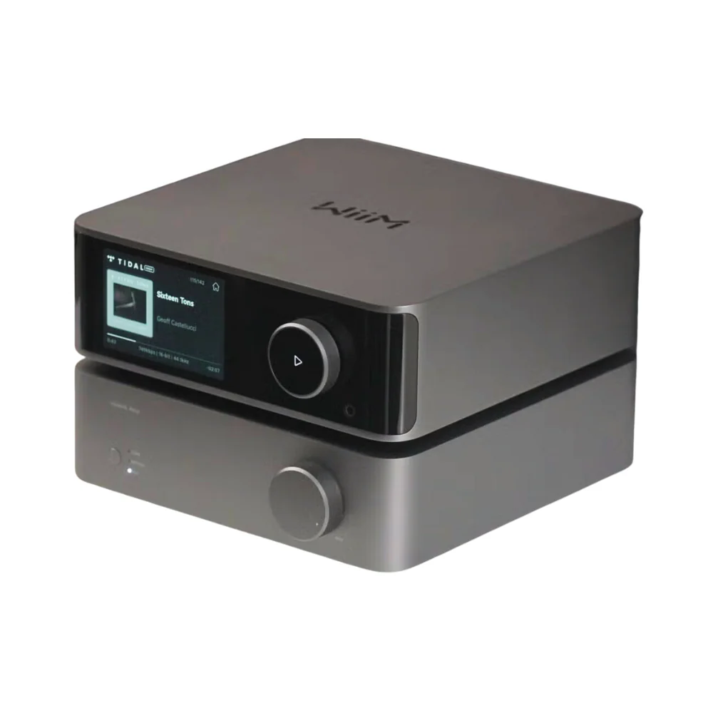 WiiM Vibelink Amp 擴大機 + WiiM Ultra 串流數位播放機