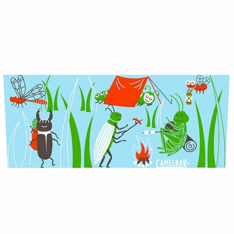 CAMELBAK 400ml eddy+兒童吸管運動水瓶RENEW 露營蟲蟲