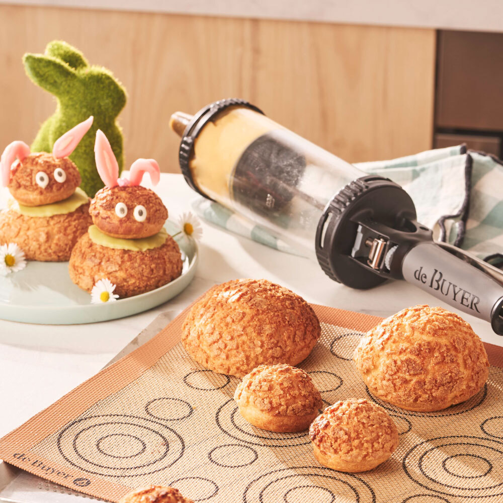 雙面用專利空氣不沾材質矽膠烘焙墊