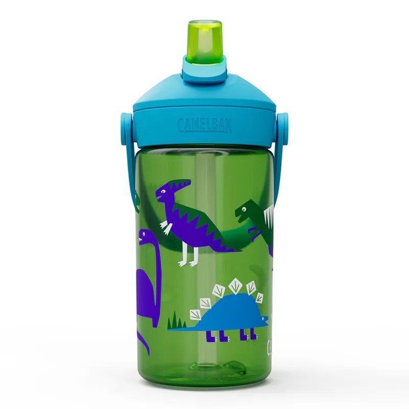 CAMELBAK 400ml Flip Straw 兒童吸管運動水瓶RENEW 嘻哈恐龍