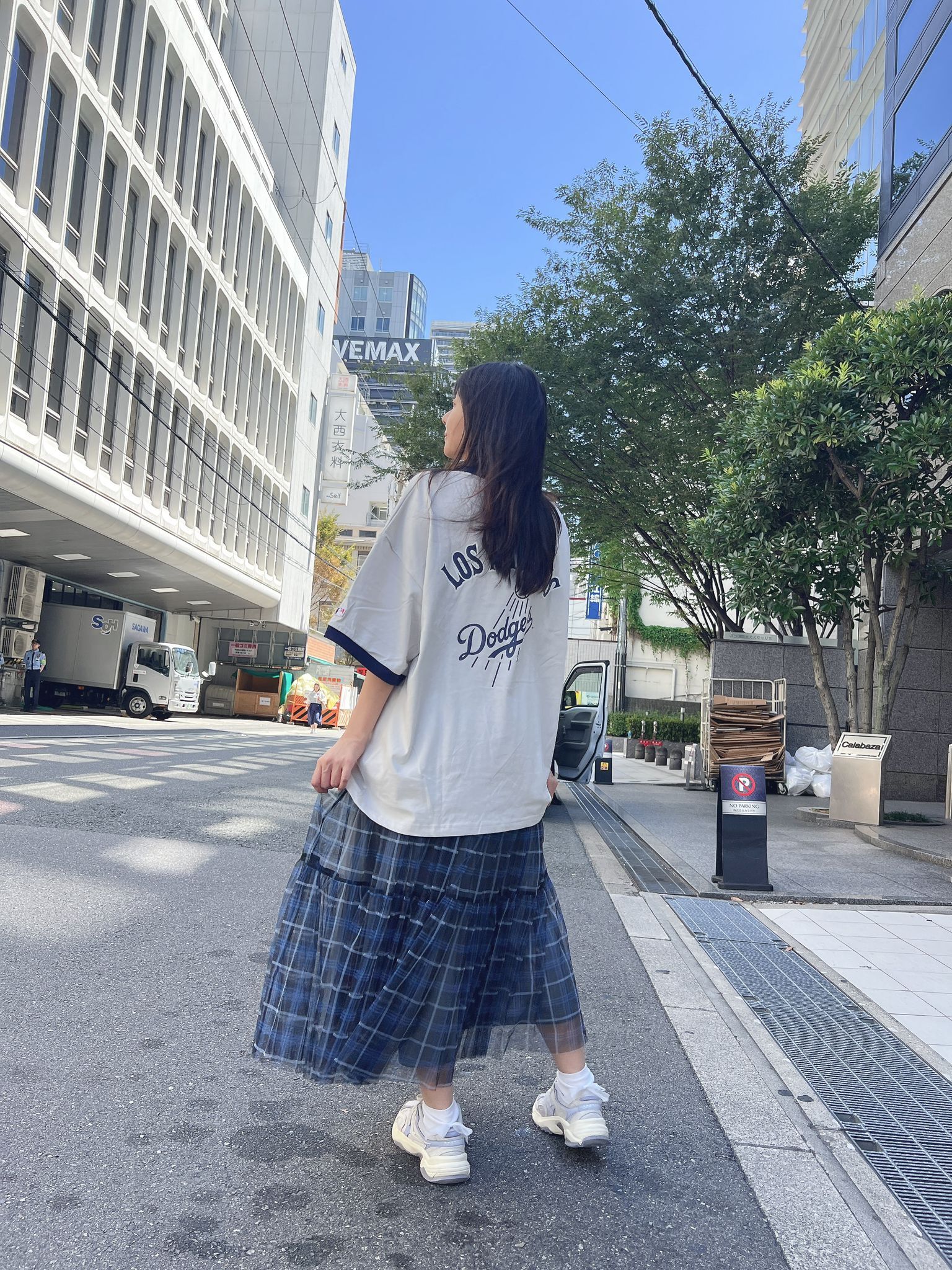 日本別注限定 WO X MLB Ringer Graphic T-shirt