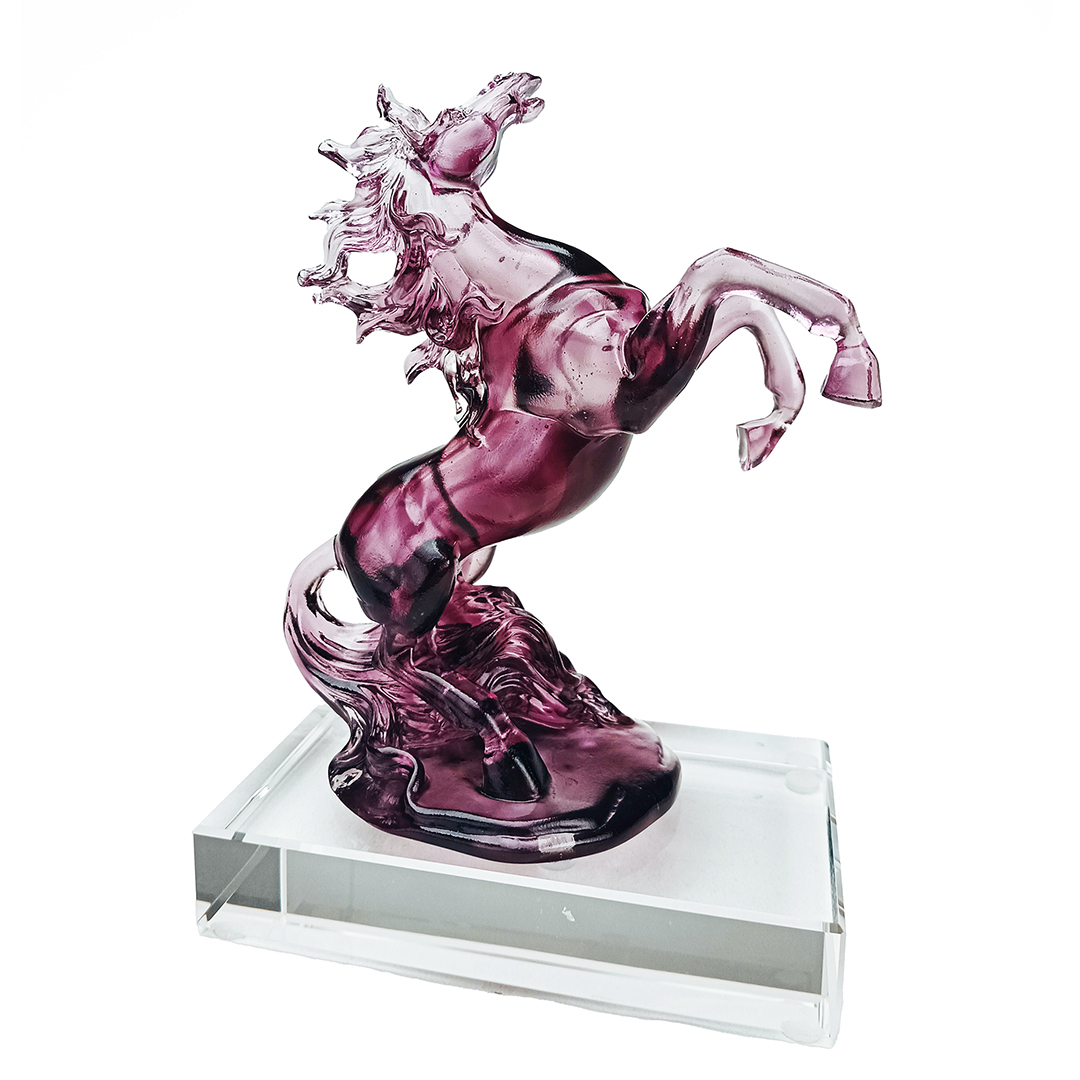 琉璃馬擺件｜馬到成功一馬當先 開業開市高檔禮品首選