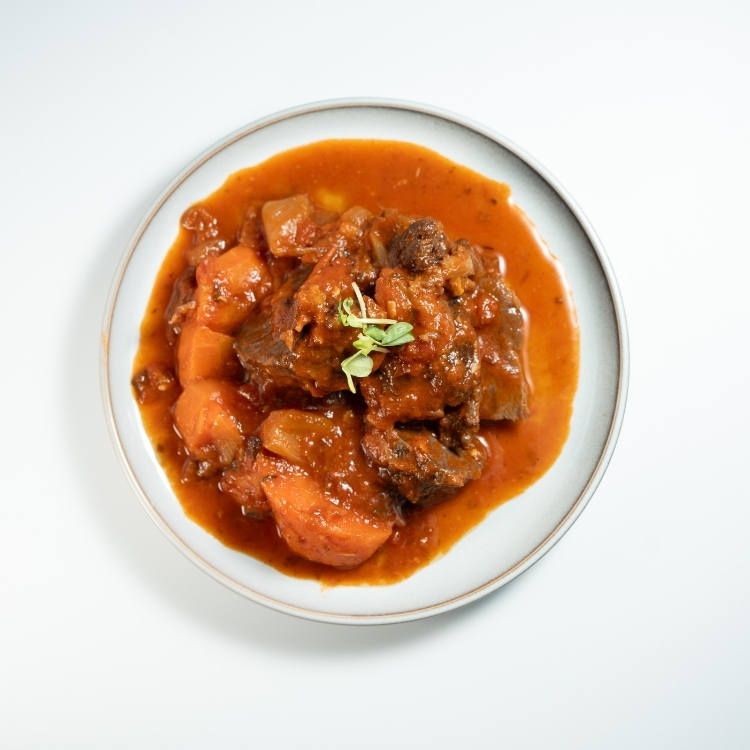 蕃茄紅酒炆牛面肉