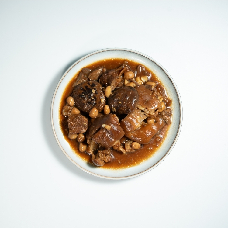 南乳花生豬手炆冬菇