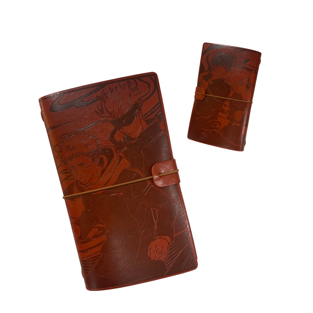 咒術迴戰 B6 PU記事簿 - 高專四人