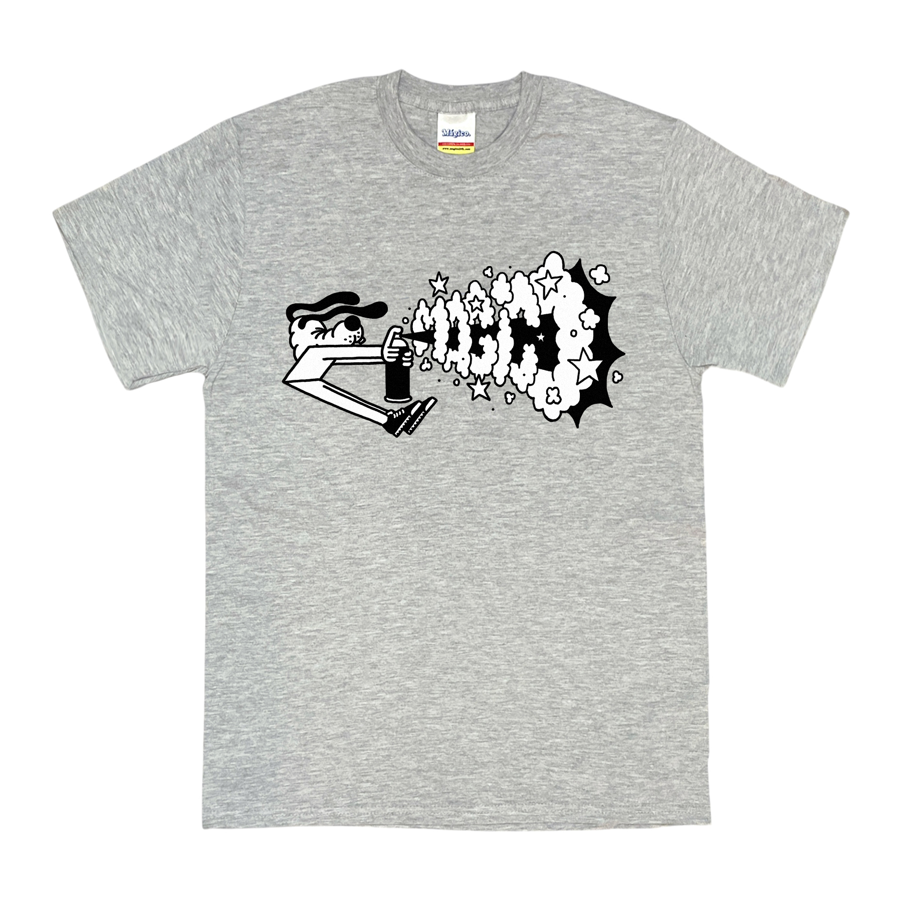 Mágico × Max Solca "Spray" T-shirt Sport Grey