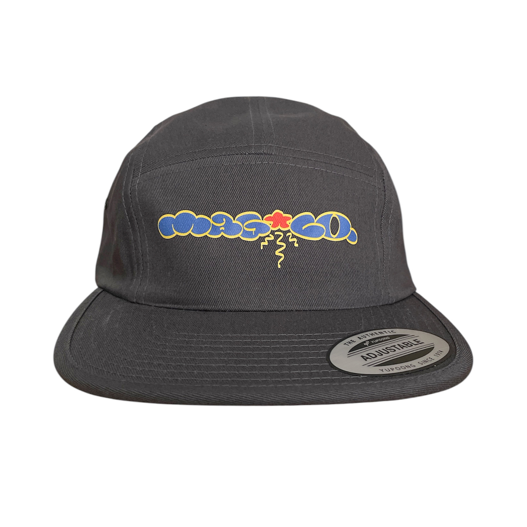 Magico - "CLOUDS" 5 panel hat Graphite